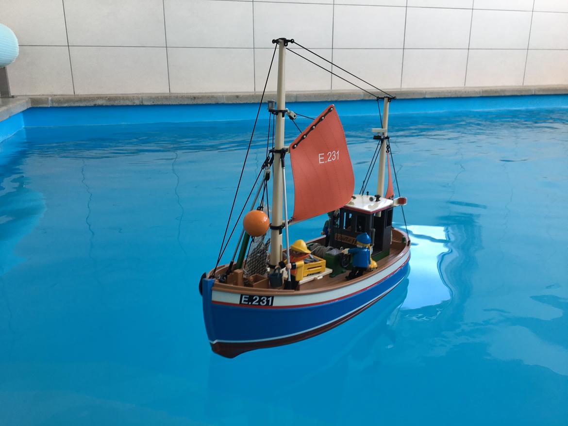 Båd Playmobil fiskekutter  billede 4