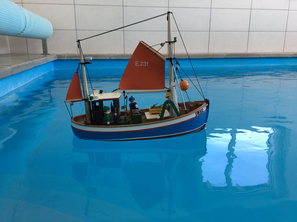 Båd Playmobil fiskekutter  billede 3