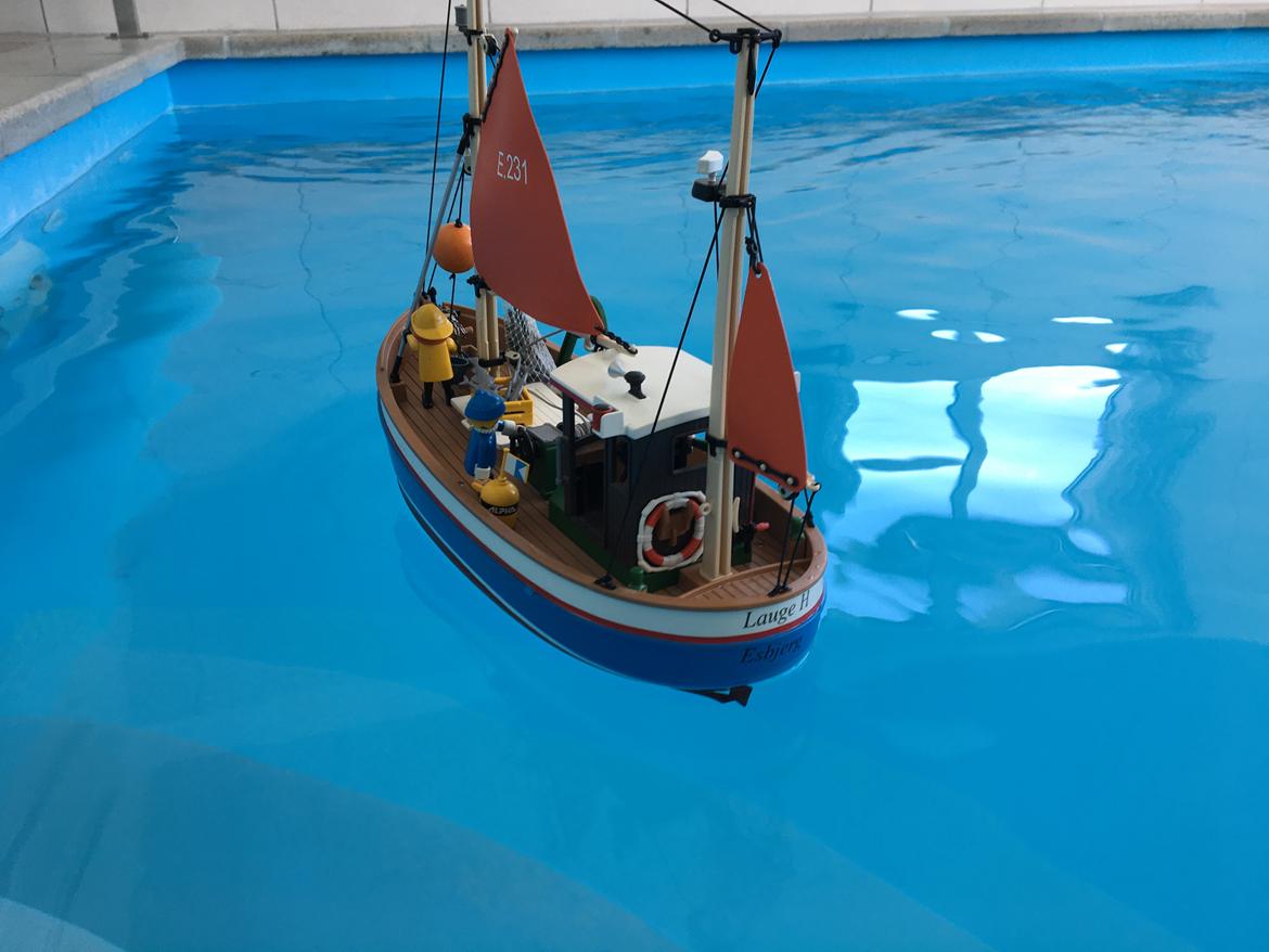 Båd Playmobil fiskekutter  billede 6