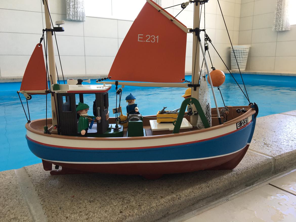 Båd Playmobil fiskekutter  billede 8