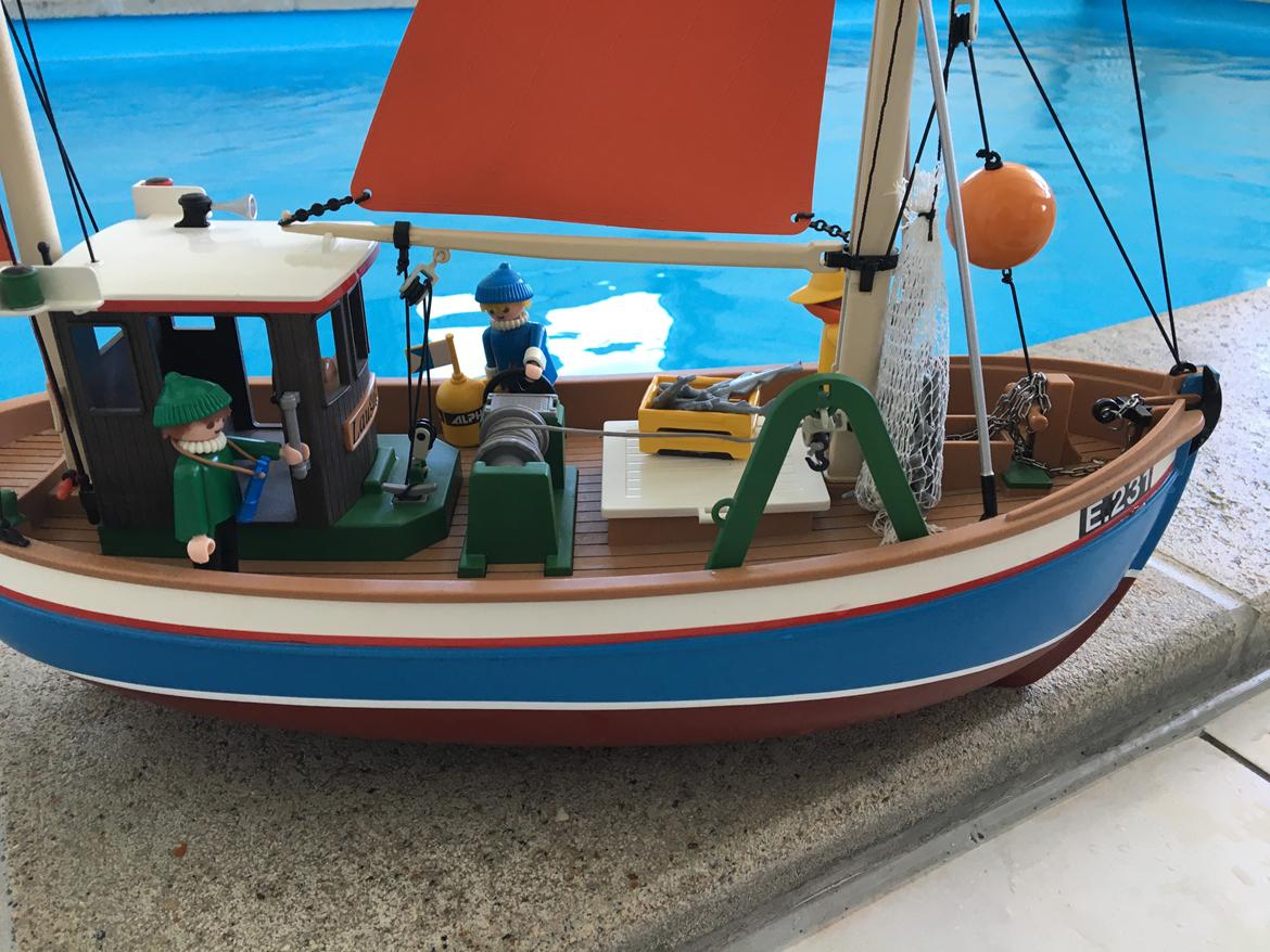 Båd Playmobil fiskekutter  billede 9