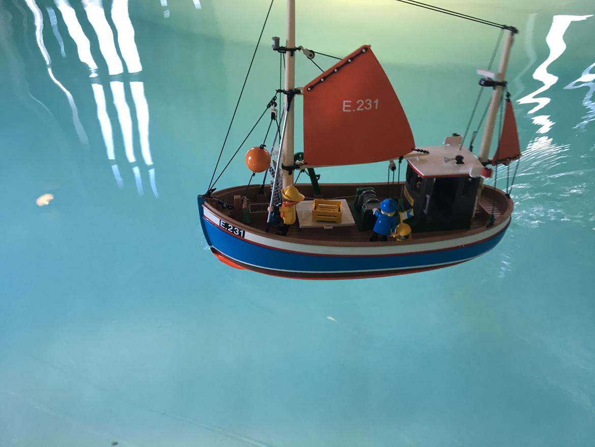 Båd Playmobil fiskekutter  billede 20
