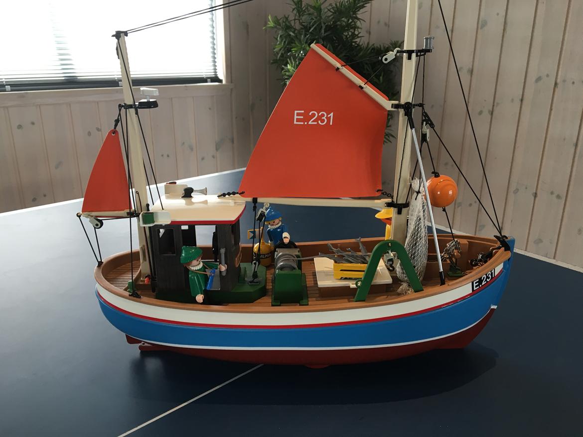 Båd Playmobil fiskekutter  billede 23