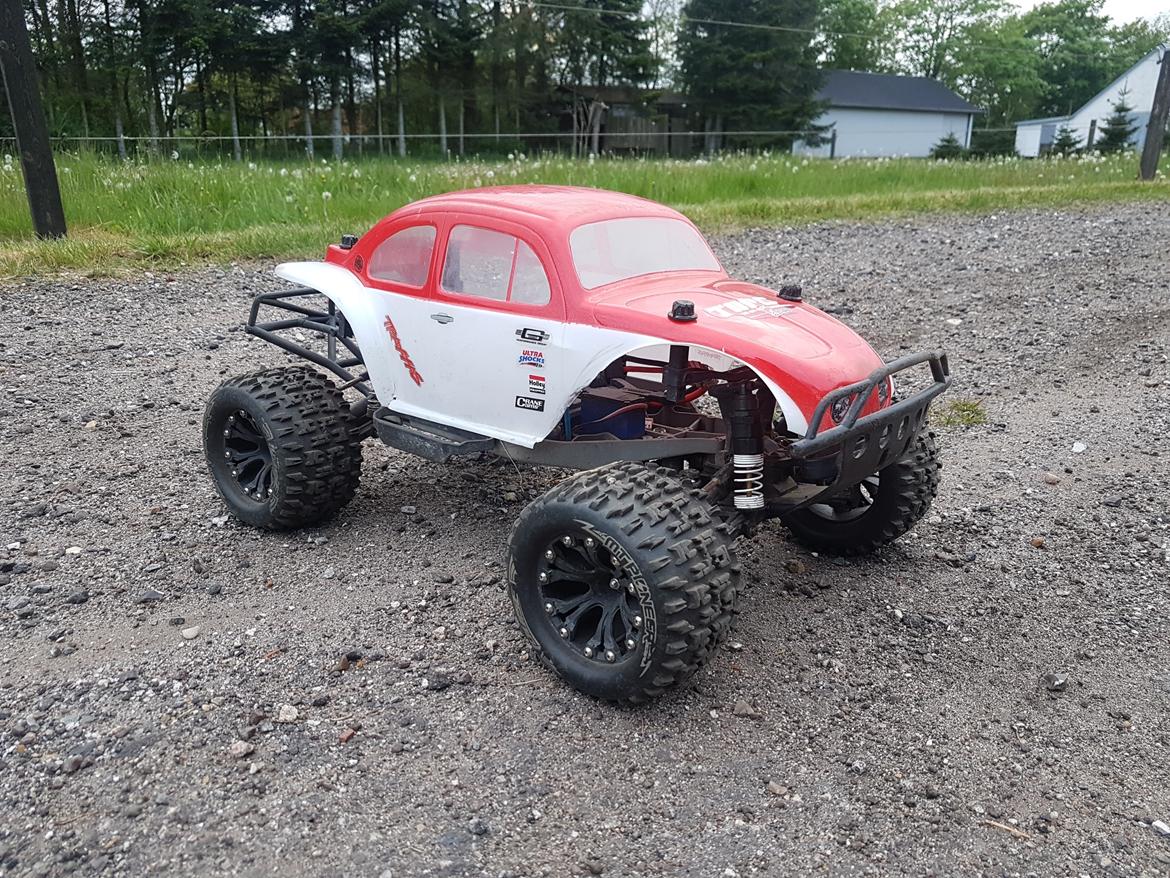 Truck Traxxas monster slash 4x4 tsm solgt billede 1