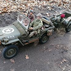 Militær Jeep 1/6