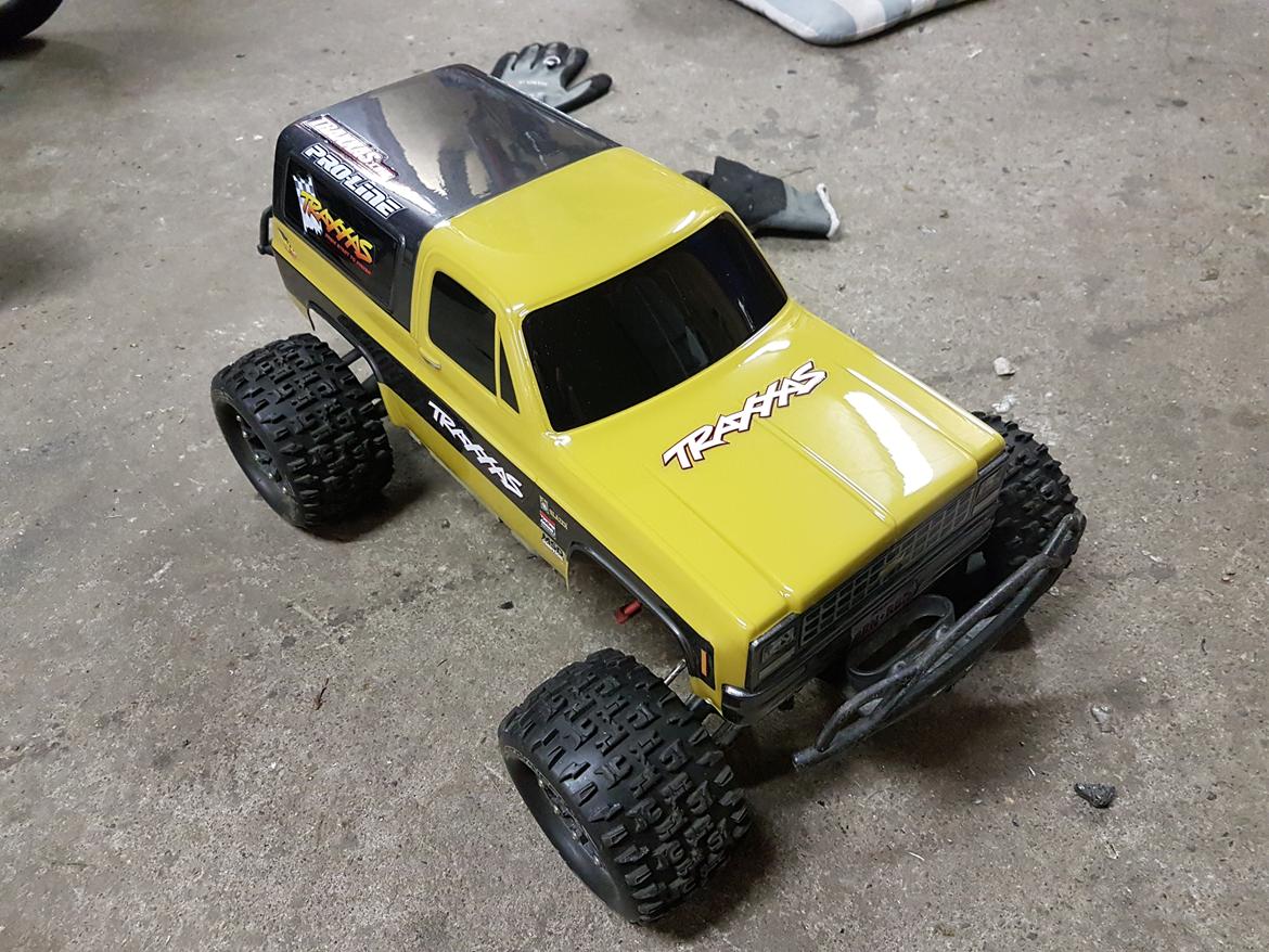 Truck Traxxas monster slash 4x4 tsm solgt billede 16