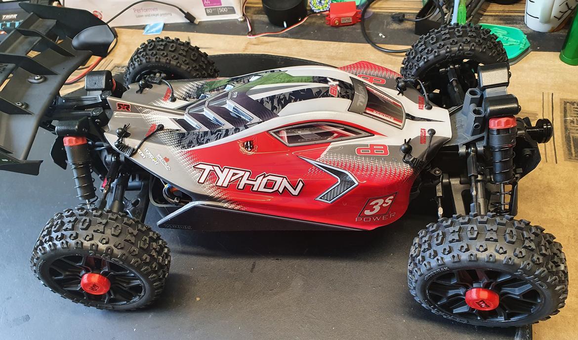 Buggy Arrma Typhon 3S BLX billede 3