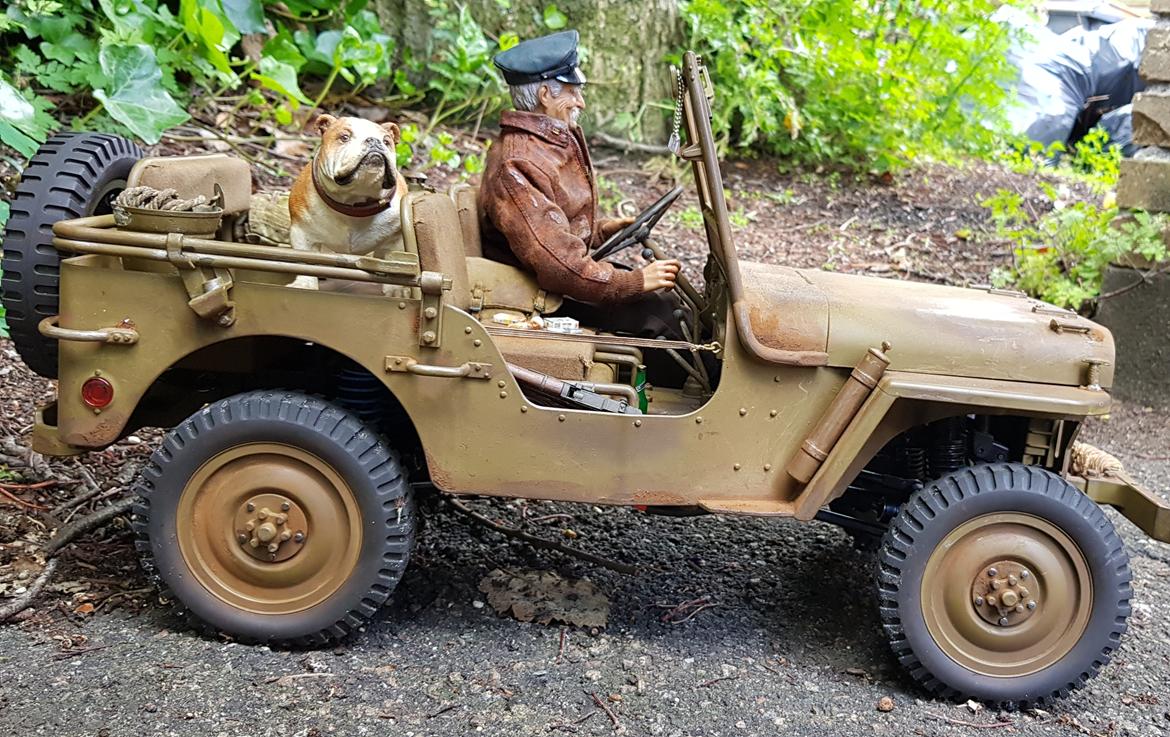 Bil Rochobby willys jeep 1941 1/6 billede 4