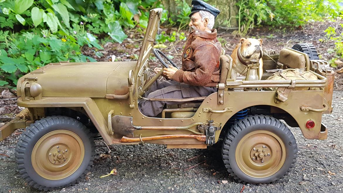 Bil Rochobby willys jeep 1941 1/6 billede 8