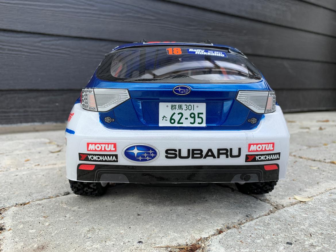 Buggy Tamiya XV01 Subaru Impreza WRX STI billede 3