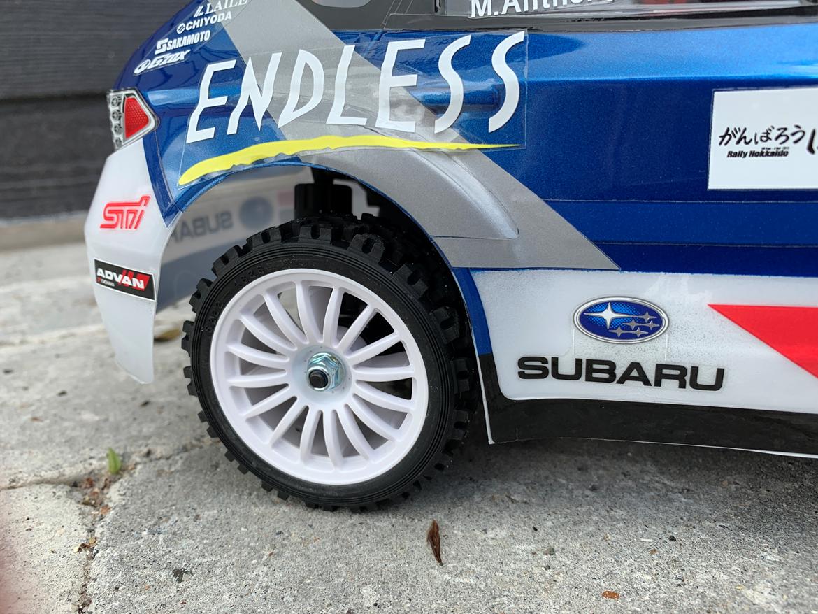 Buggy Tamiya XV01 Subaru Impreza WRX STI billede 5