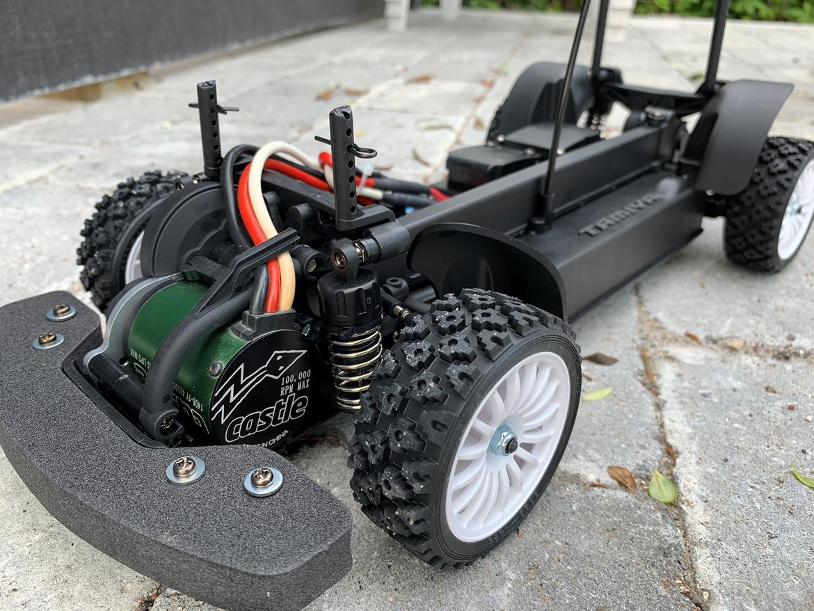 Buggy Tamiya XV01 Subaru Impreza WRX STI billede 6