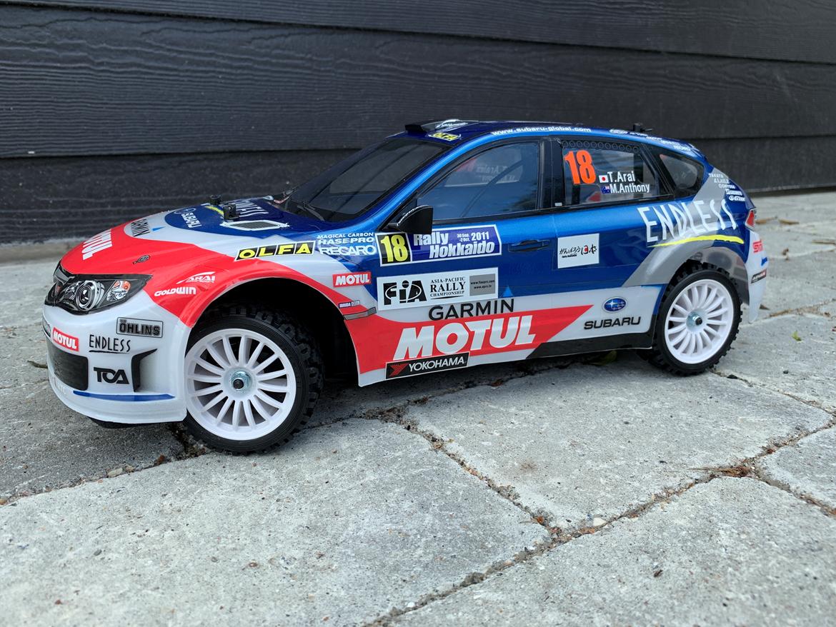 Buggy Tamiya XV01 Subaru Impreza WRX STI billede 8