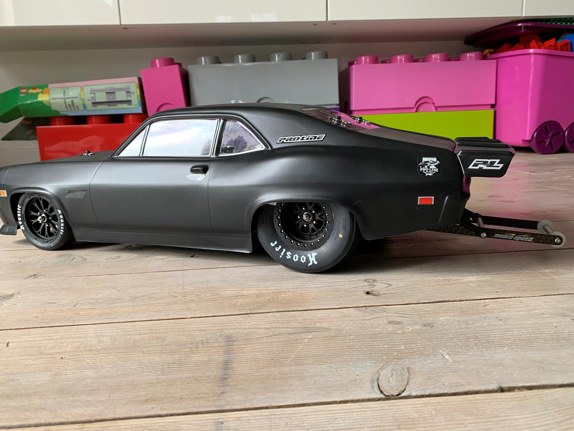 Bil Traxxas slash vxl no prep drag car Billeder af rc