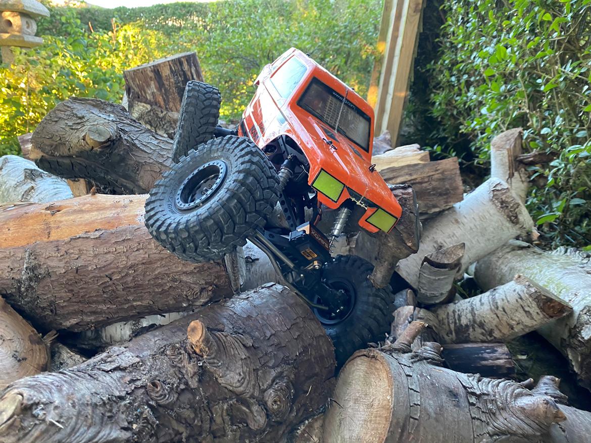 Bil Axial Frankenspawn DIY Kyx Kina crawler billede 3