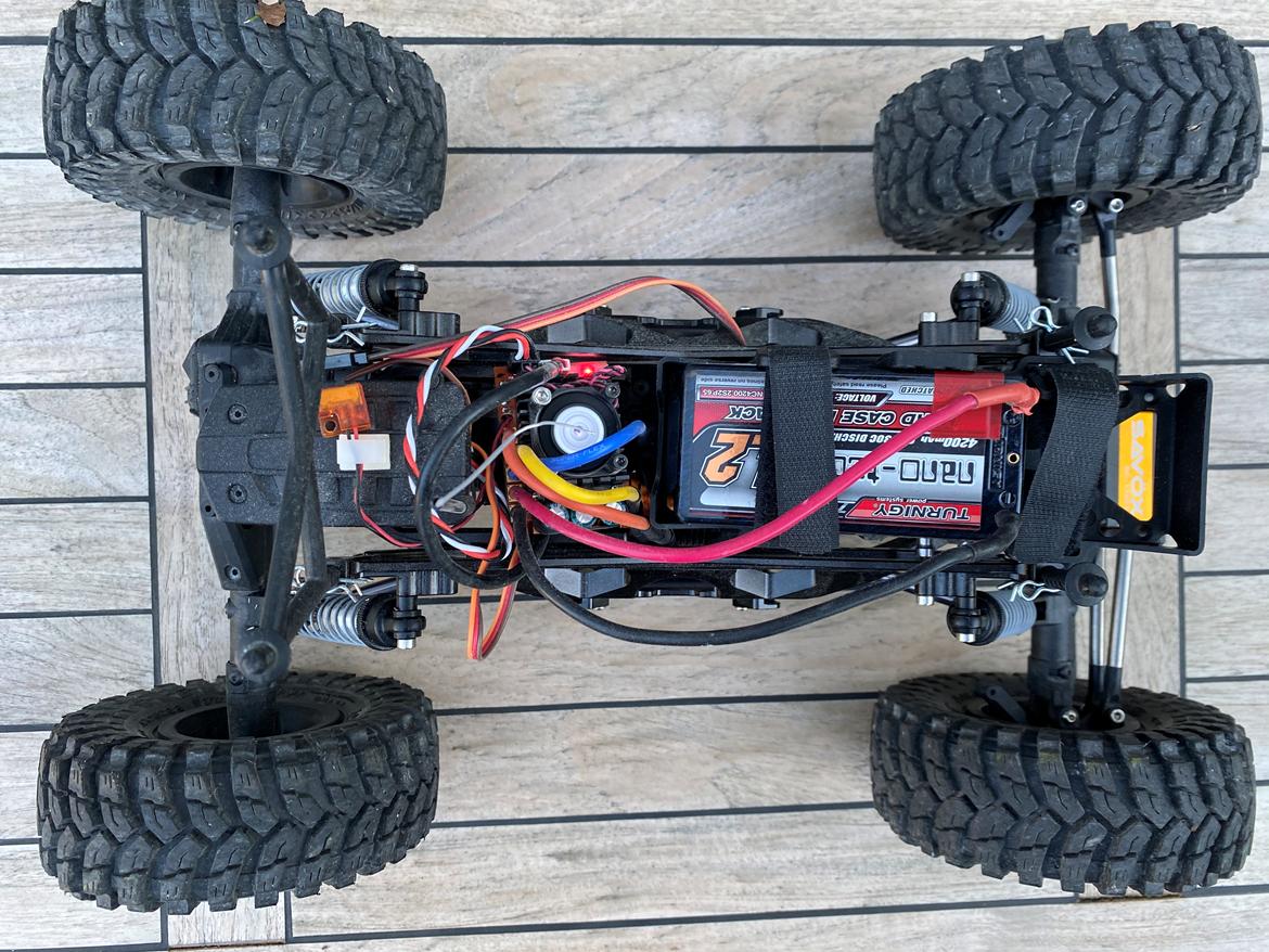 Bil Axial Frankenspawn DIY Kyx Kina crawler billede 11