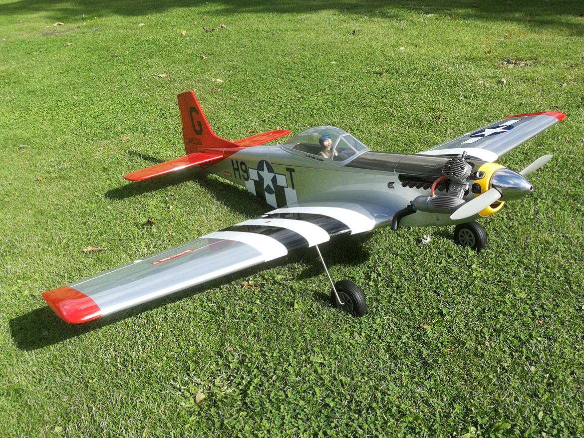 Fly Mustang P51 MKII  PTS (solgt) billede 2