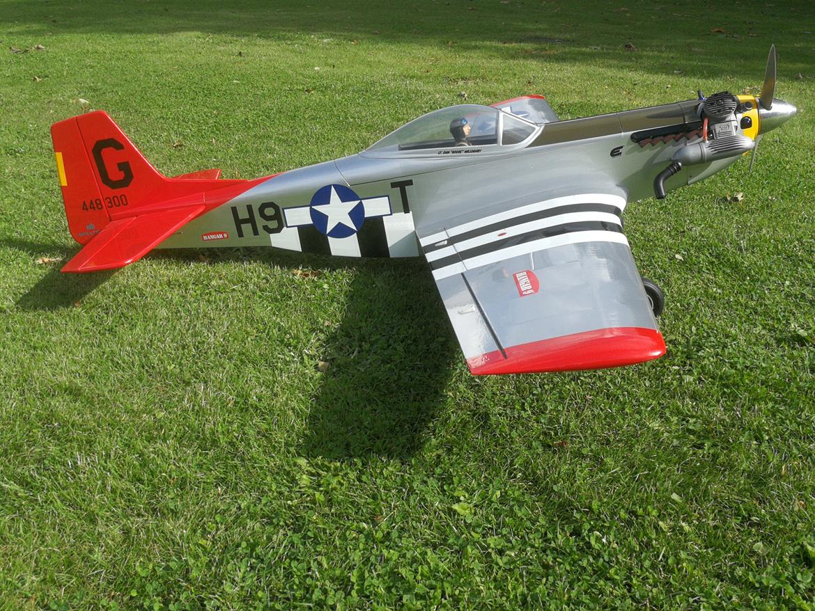 Fly Mustang P51 MKII  PTS (solgt) billede 10