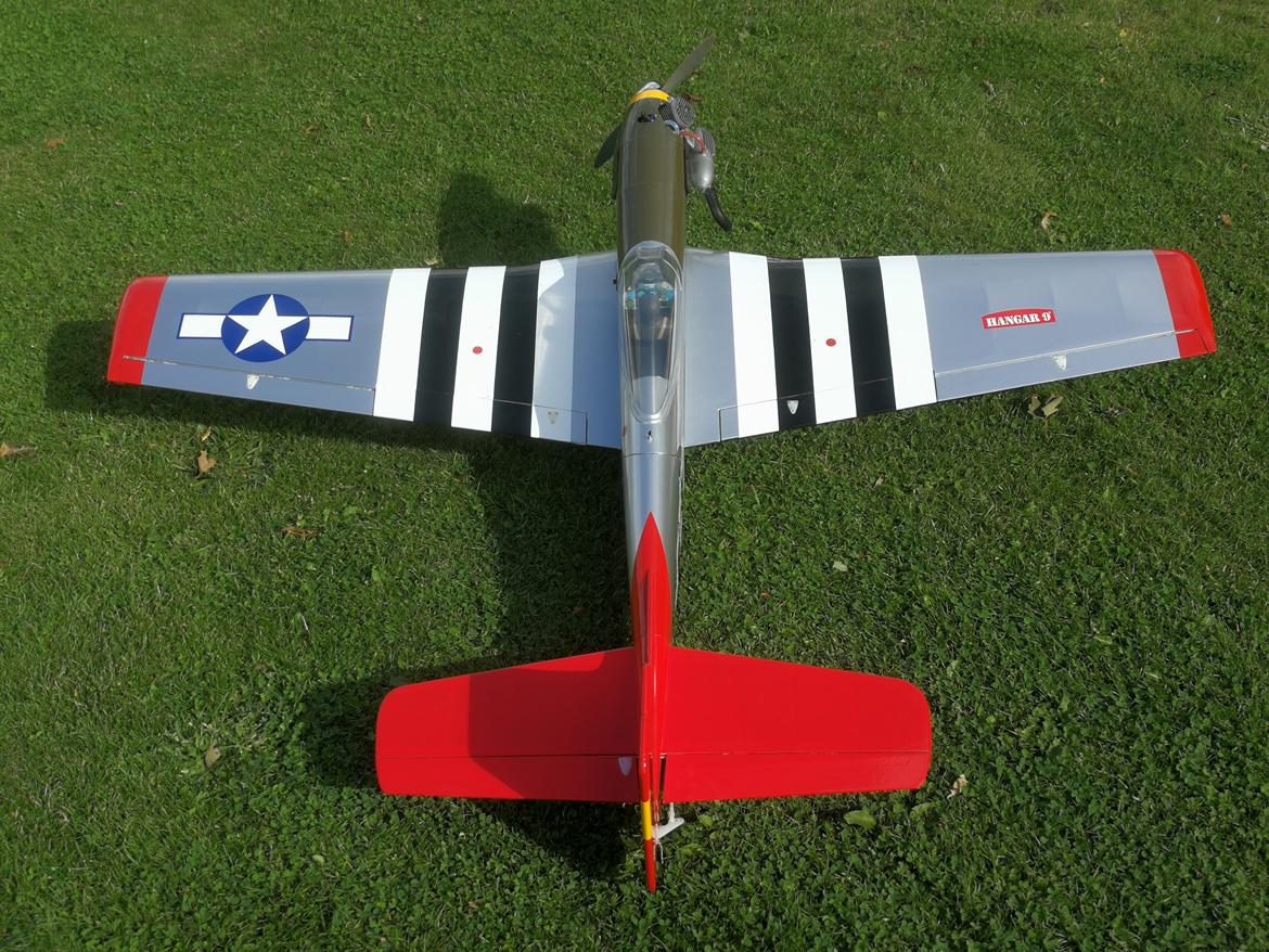 Fly Mustang P51 MKII  PTS (solgt) billede 7