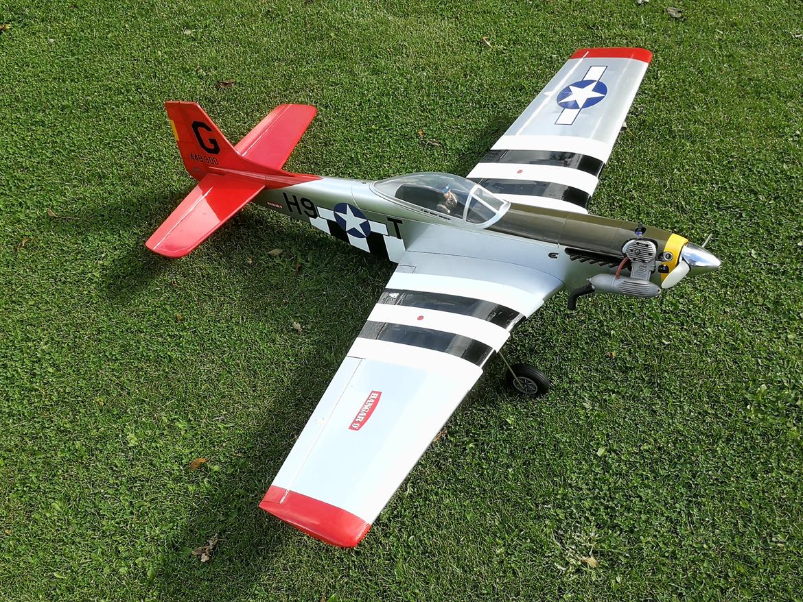 Fly Mustang P51 MKII  PTS (solgt) billede 1