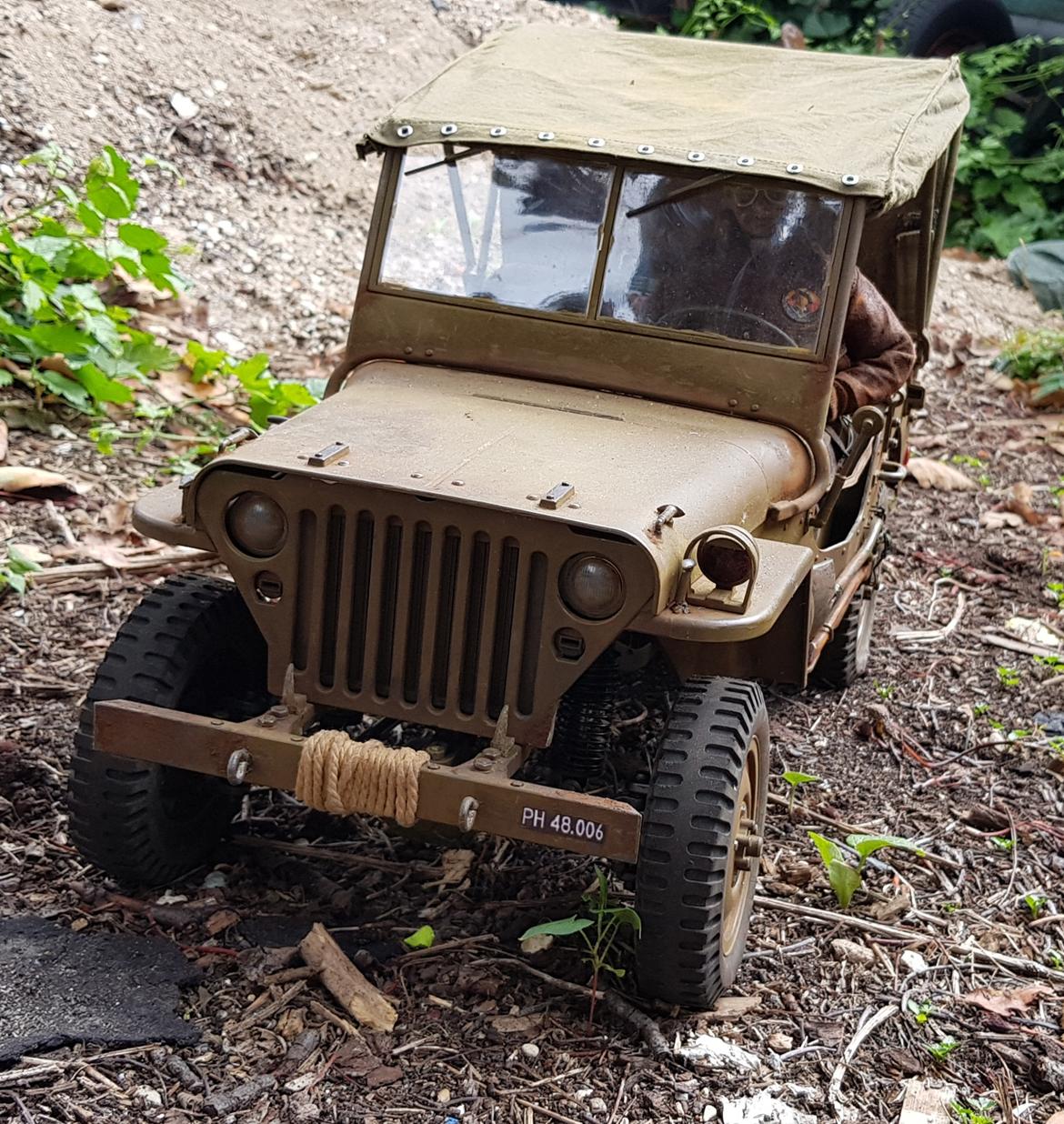 Bil Rochobby willys jeep 1941 1/6 billede 26