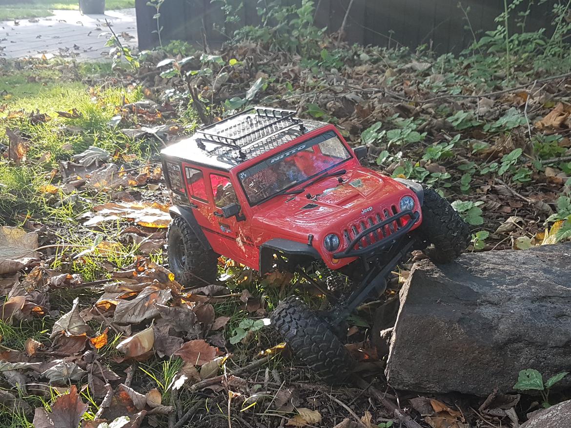 Off-Roader Hpi traxial wheelycrawlerking - høje ben løft 🚜 billede 13