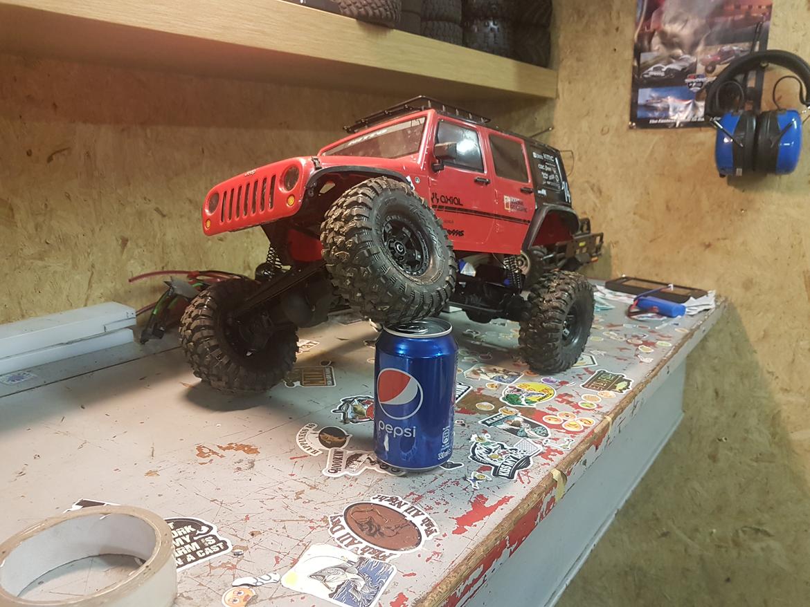 Off-Roader Hpi traxial wheelycrawlerking billede 23