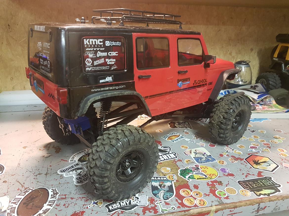 Off-Roader Hpi traxial wheelycrawlerking billede 26