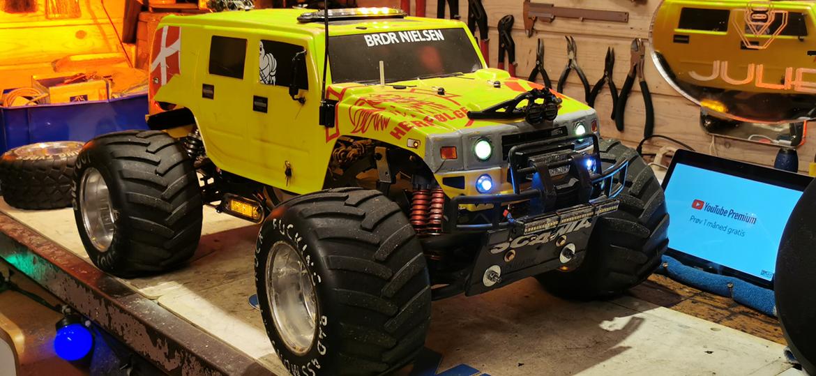 Bil Fg Hummer monster truck 2wd billede 1