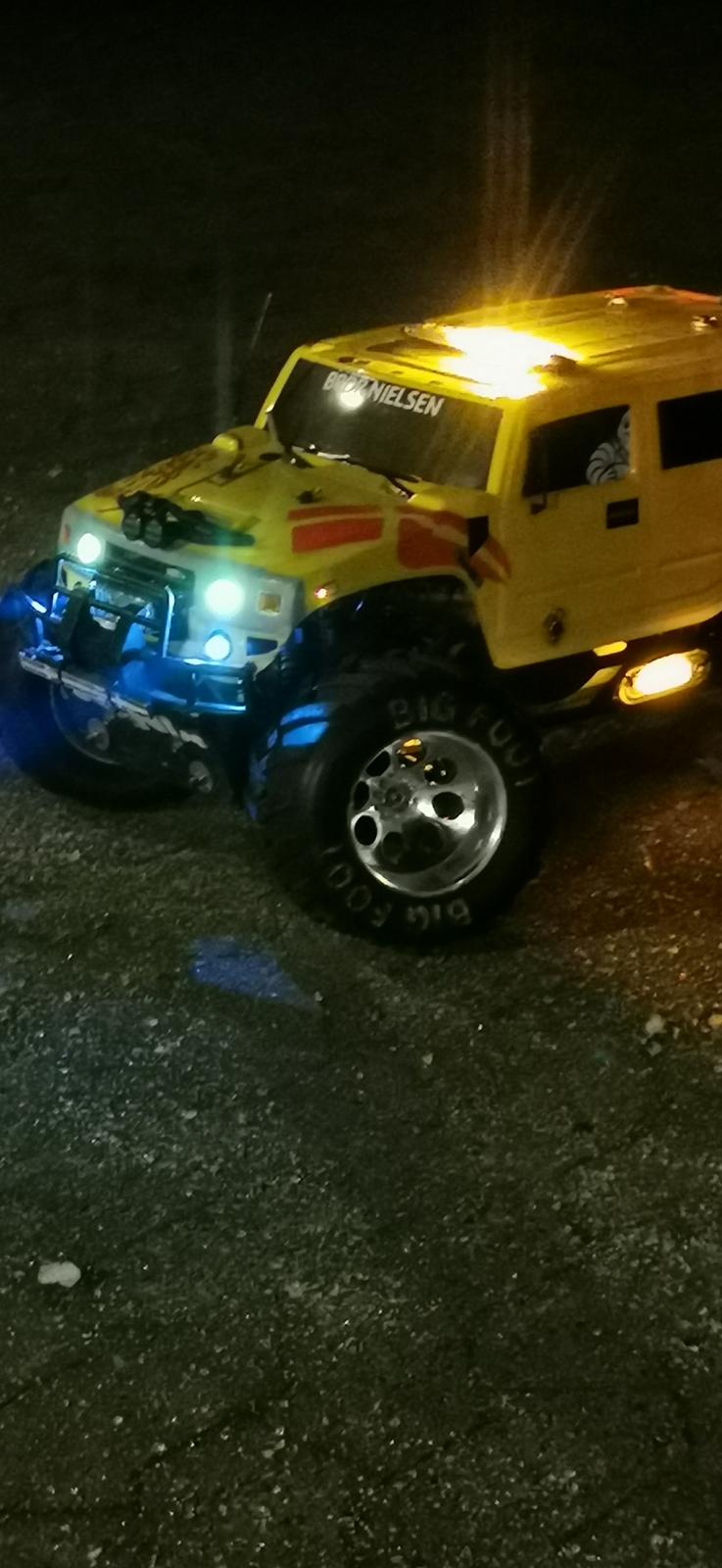 Bil Fg Hummer monster truck 2wd billede 6