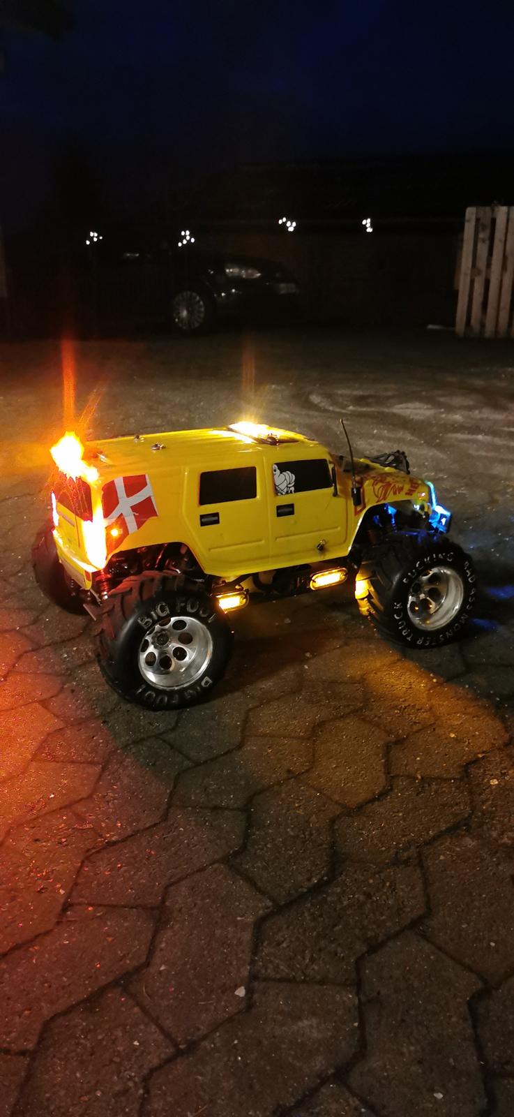 Bil Fg Hummer monster truck 2wd billede 9