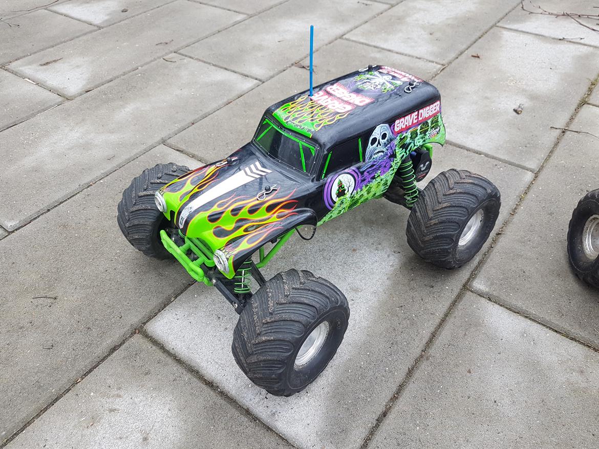 Truck Traxxas Grave digger  billede 1