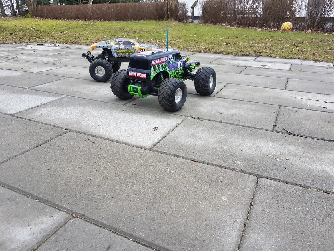 Truck Traxxas Grave digger  billede 7