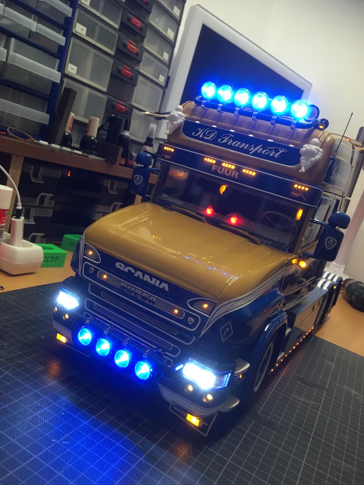 Lastbiler Tamiya Scania billede 13
