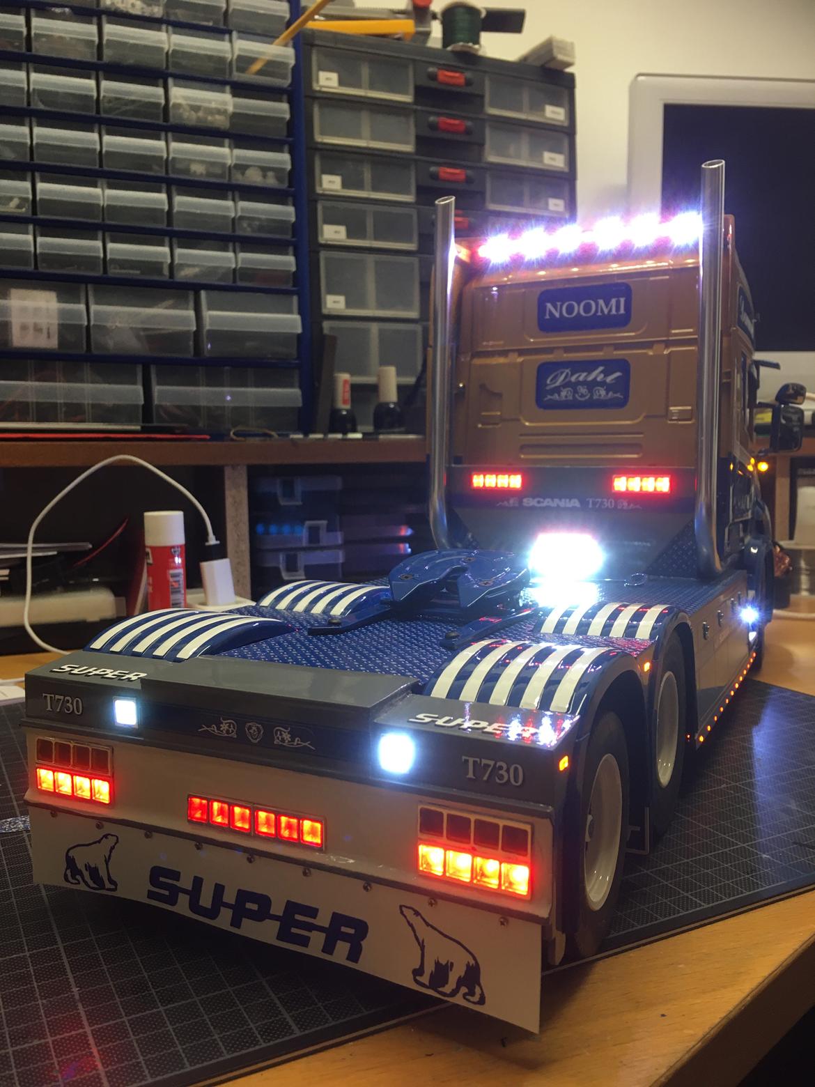 Lastbiler Tamiya Scania billede 17