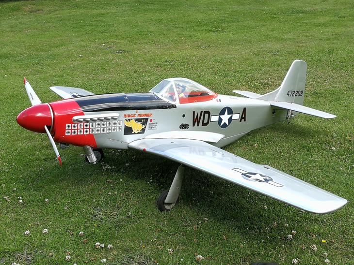 Fly TWM Mustang P51D billede 1