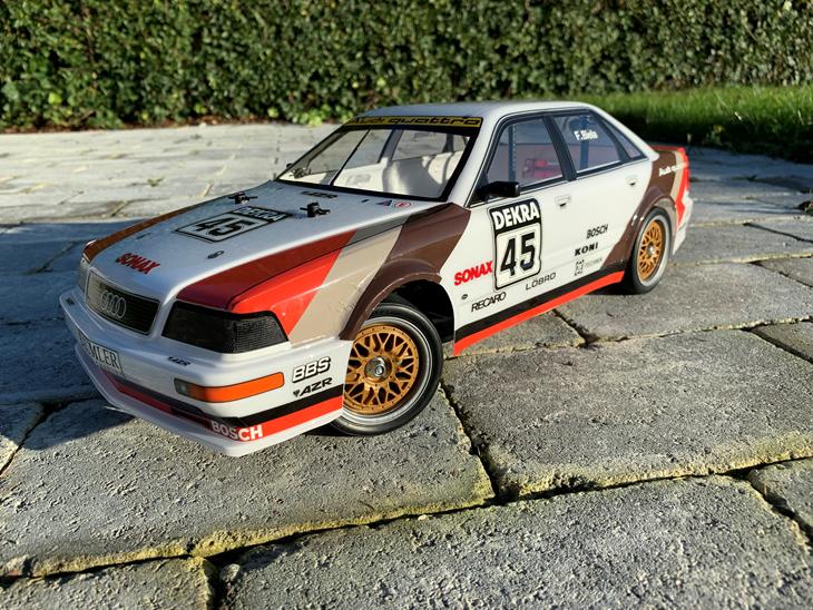 Bil Tamiya TT-02 Audi A8 #58682 billede 1