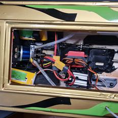 Båd Ombygget Kyosho Blue streak