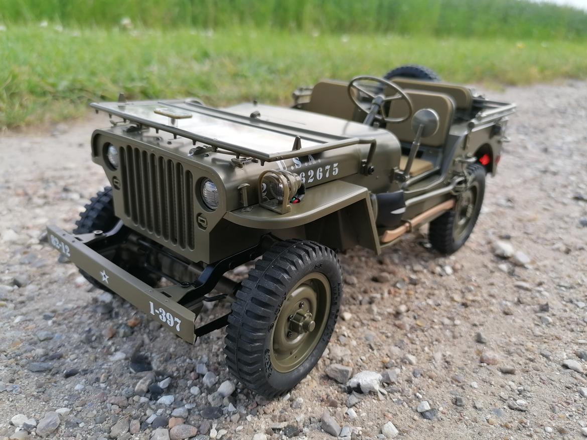 Militær Medic Jeep 1/12 (Solgt)  billede 11