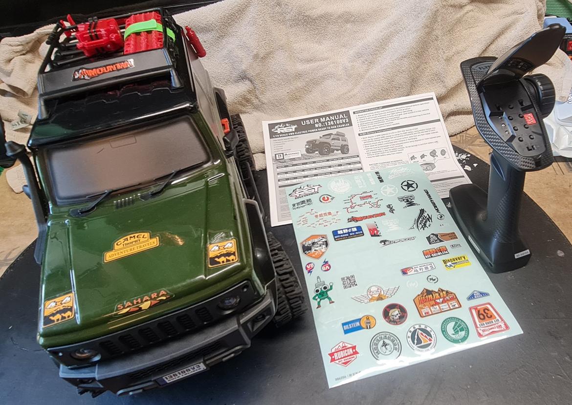 Bil RGT ROCK CRUISER RC4 V3 (Suzuki Jimny) billede 19