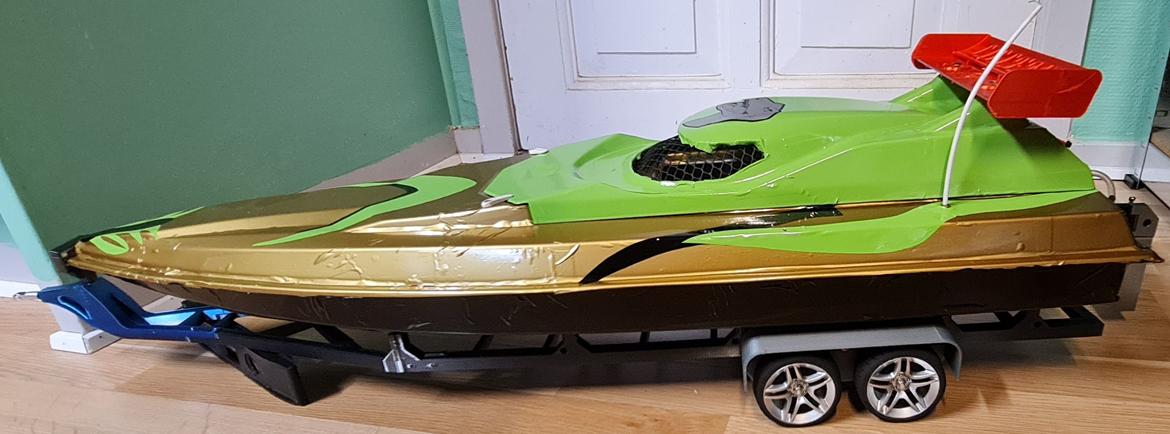 Båd Ombygget Kyosho Blue streak billede 1