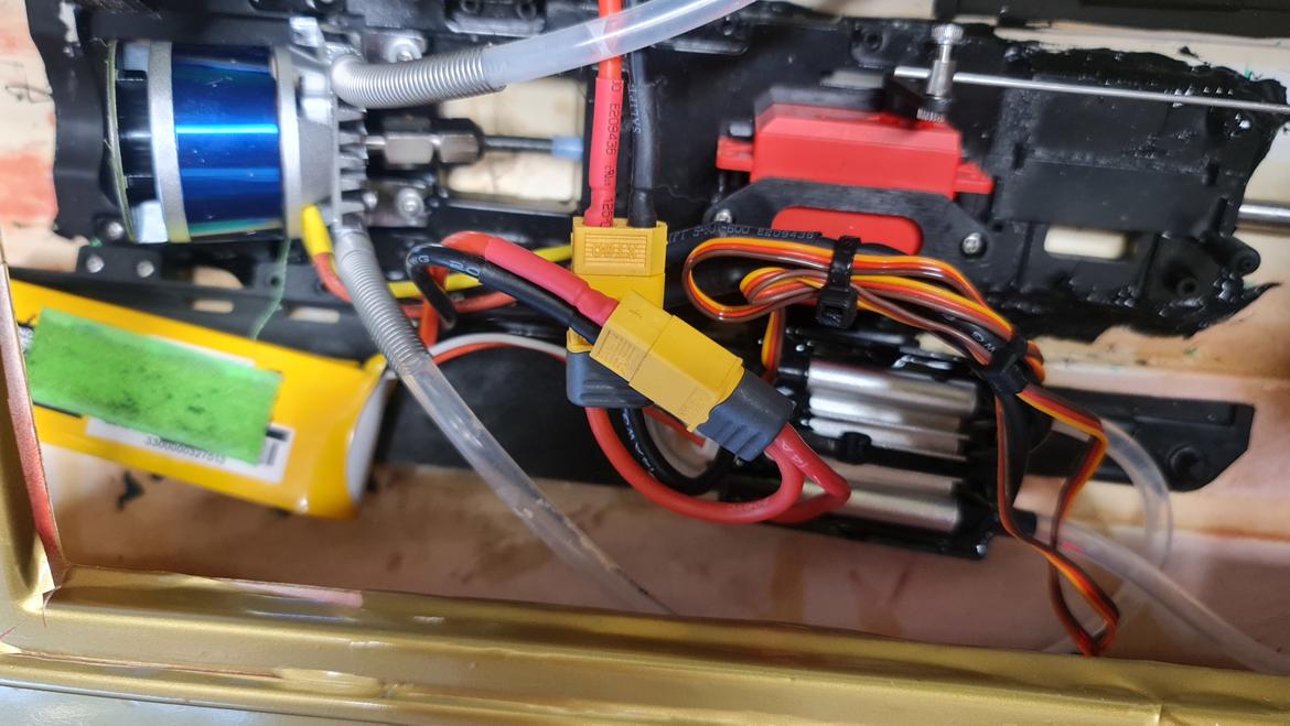 Båd Ombygget Kyosho Blue streak billede 4