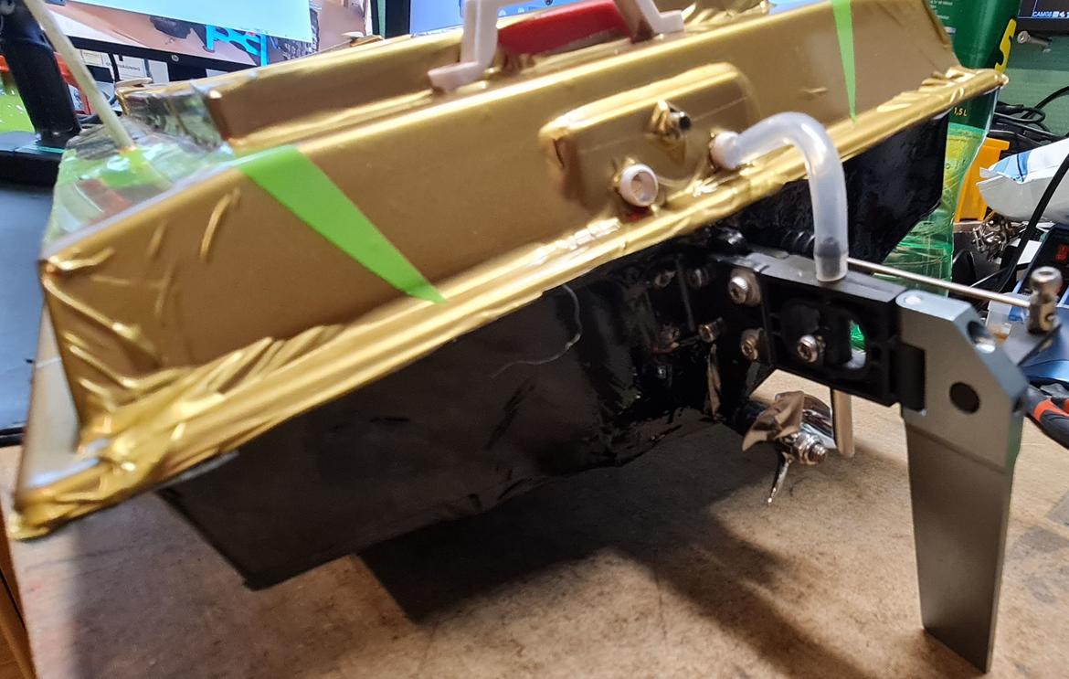 Båd Ombygget Kyosho Blue streak billede 6