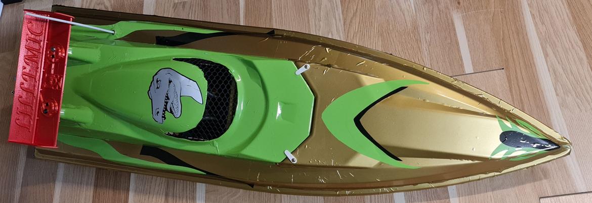 Båd Ombygget Kyosho Blue streak billede 9