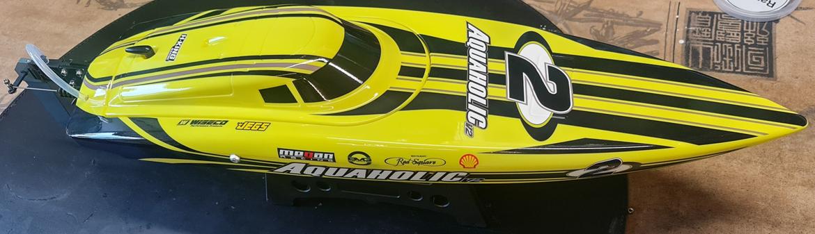 Båd Ombygget Kyosho Blue streak billede 14