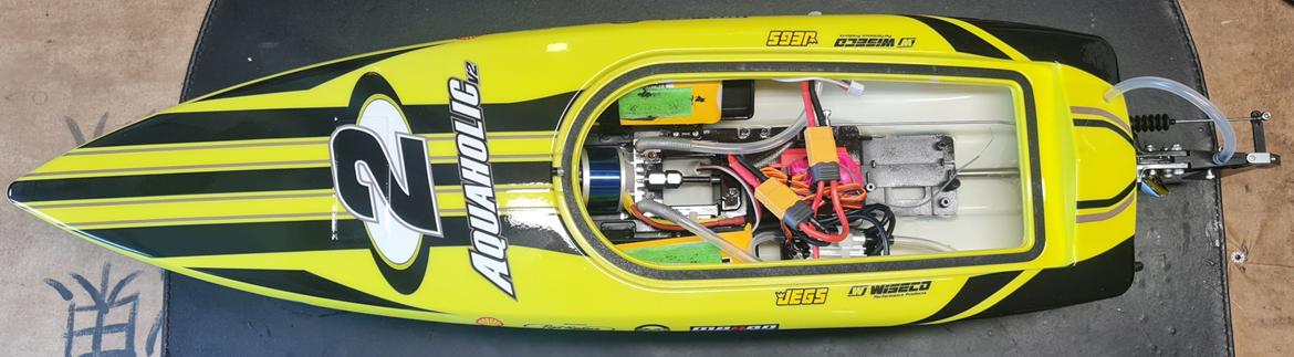 Båd Ombygget Kyosho Blue streak billede 15