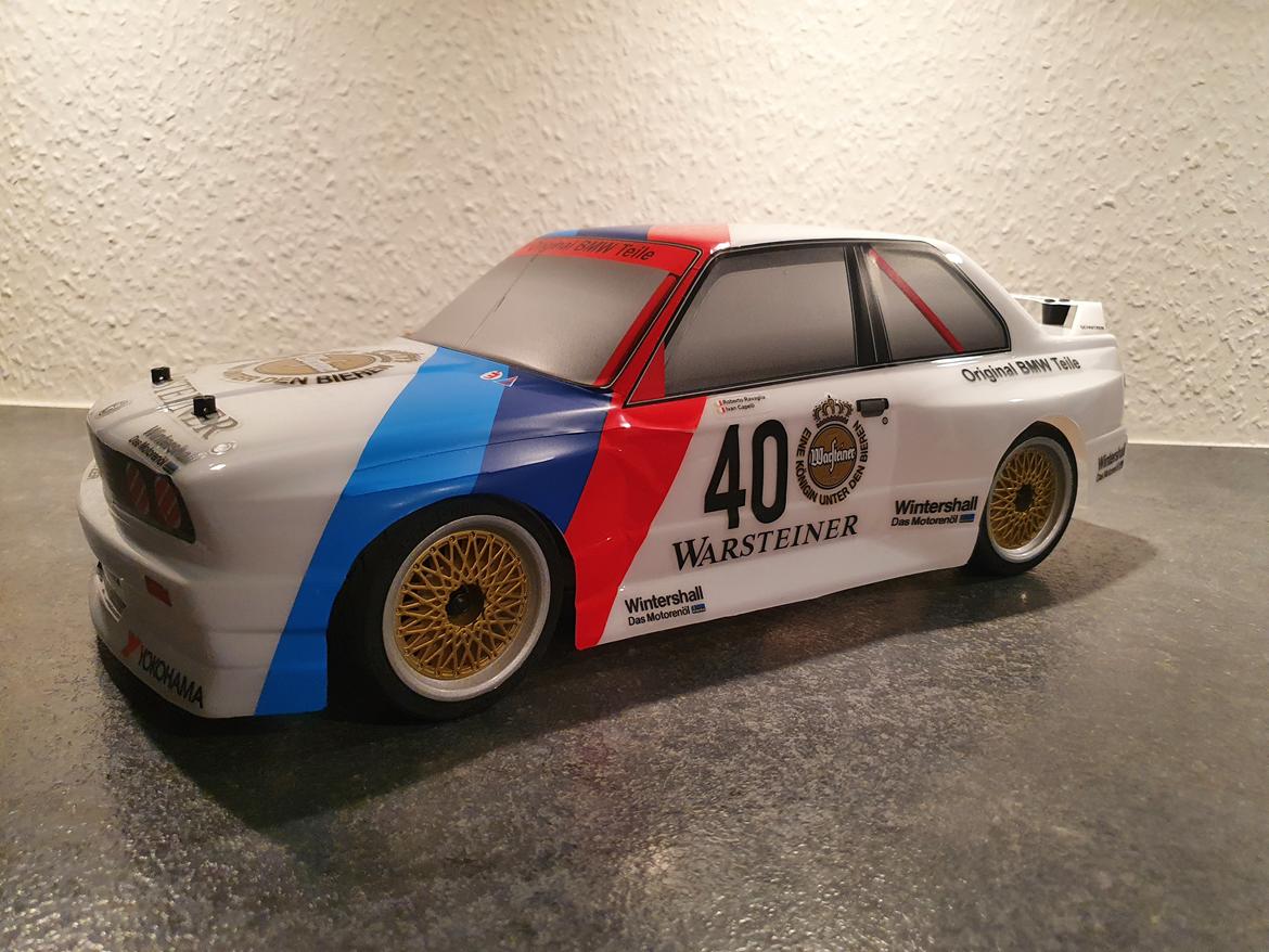 Bil HPI RS4 Sport 3 BMW M3 E30 Warsteiner billede 1