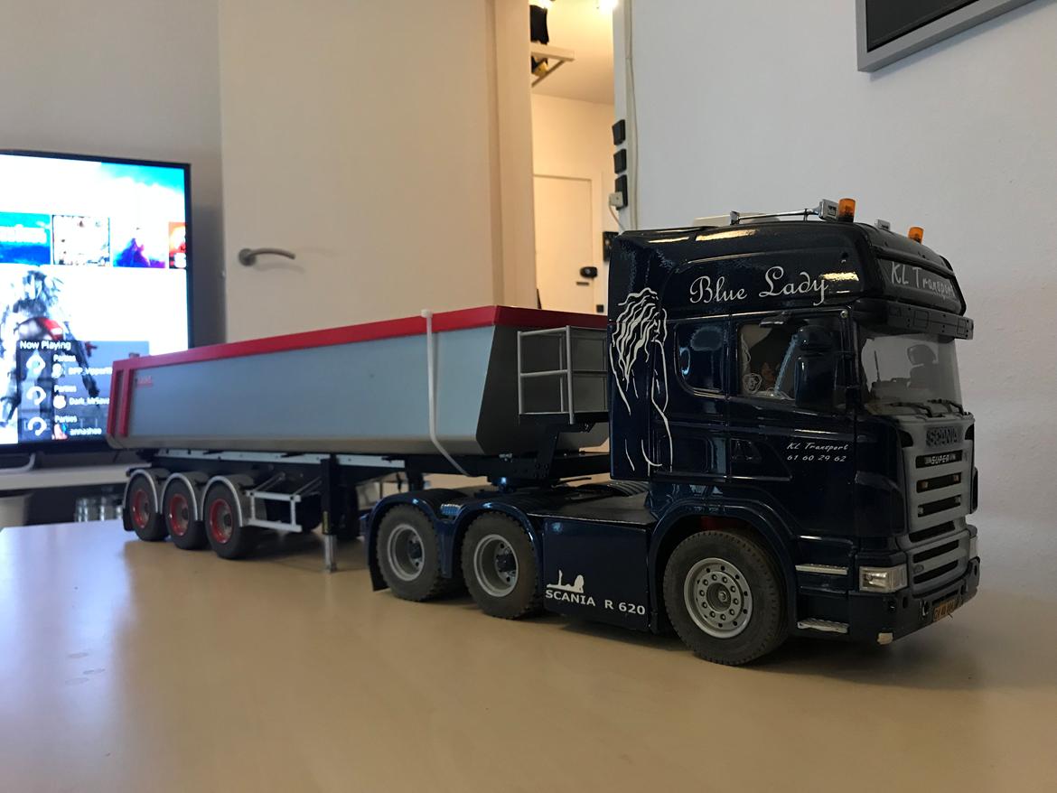 Lastbiler | Scania R620 6x4 "Blue Lady" billede 22
