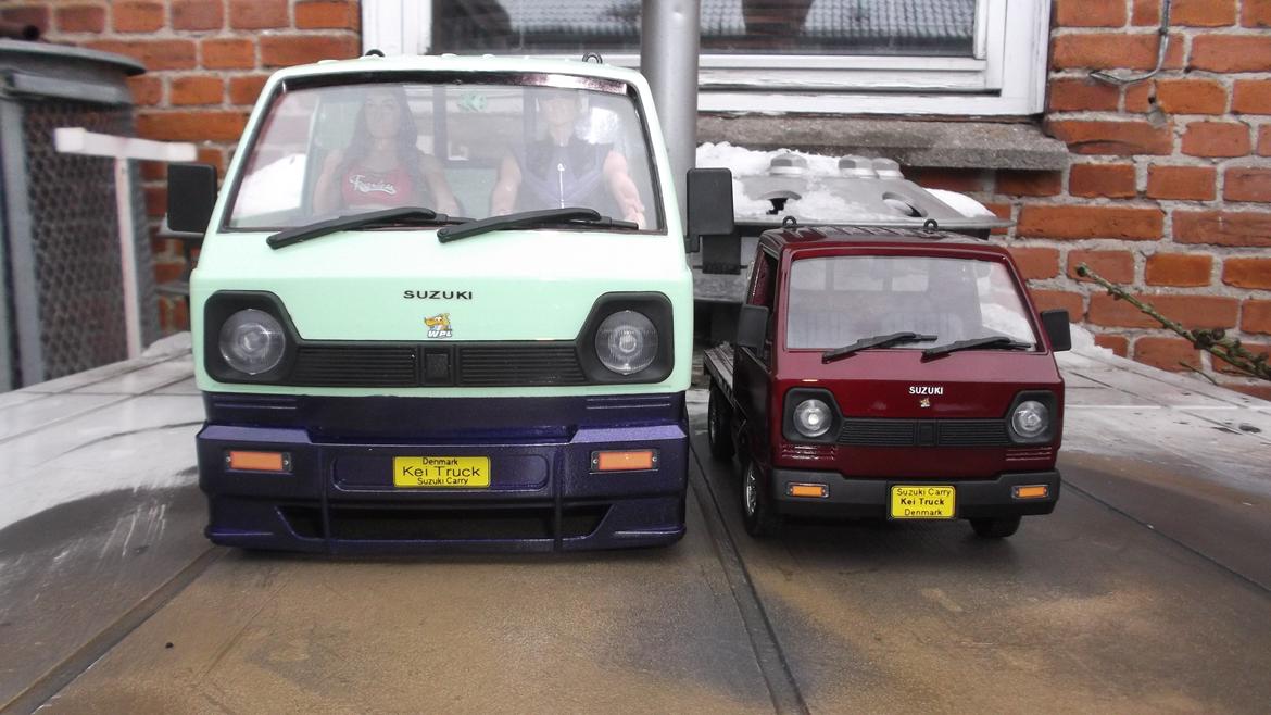Bil 1/16 Suzuki Carry (Wpl) Cxd D12 mini Kei Truck billede 10