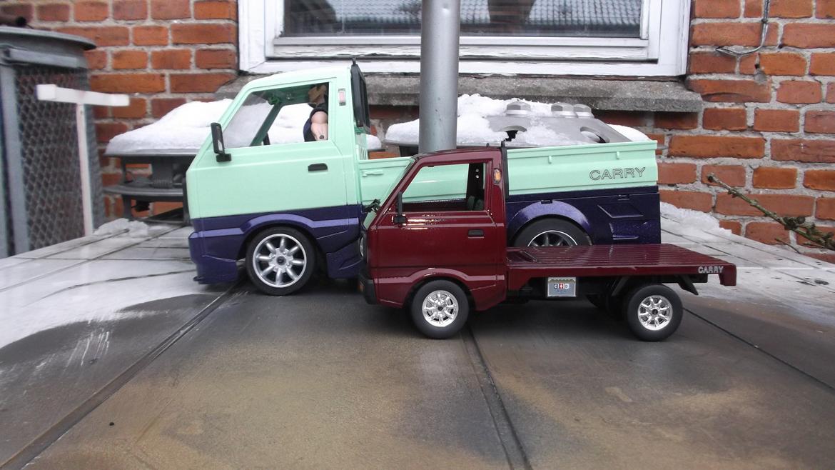 Bil 1/16 Suzuki Carry (Wpl) Cxd D12 mini Kei Truck billede 11